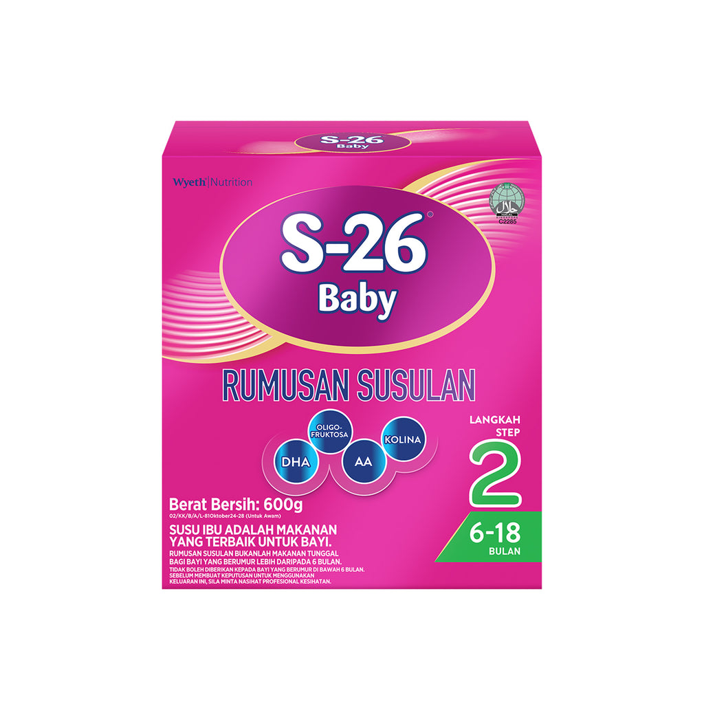 Wyeth S-26 Promil Follow-up Formula Step 2 Milk Powder 600g