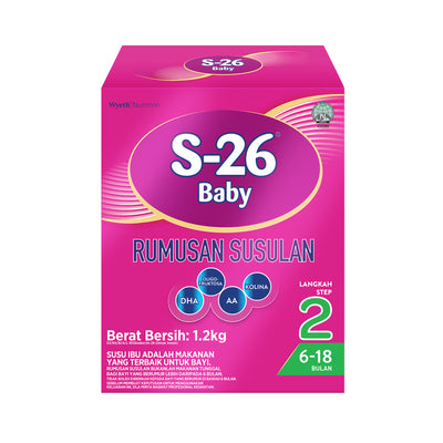 Wyeth S-26 Promil Follow-up Formula Step 2 Milk Powder 1.2kg
