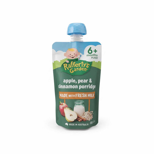 RaffertyÃ¢â‚¬â„¢s Garden Apple, Pear & Cinnamon Ready-to-Eat Porridge 120g (highest price)