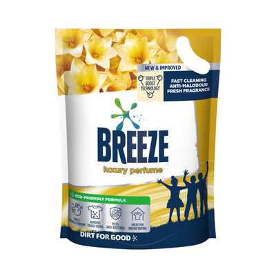 Breeze Detergent Luxury Perfume Refill Pack 1.5kg