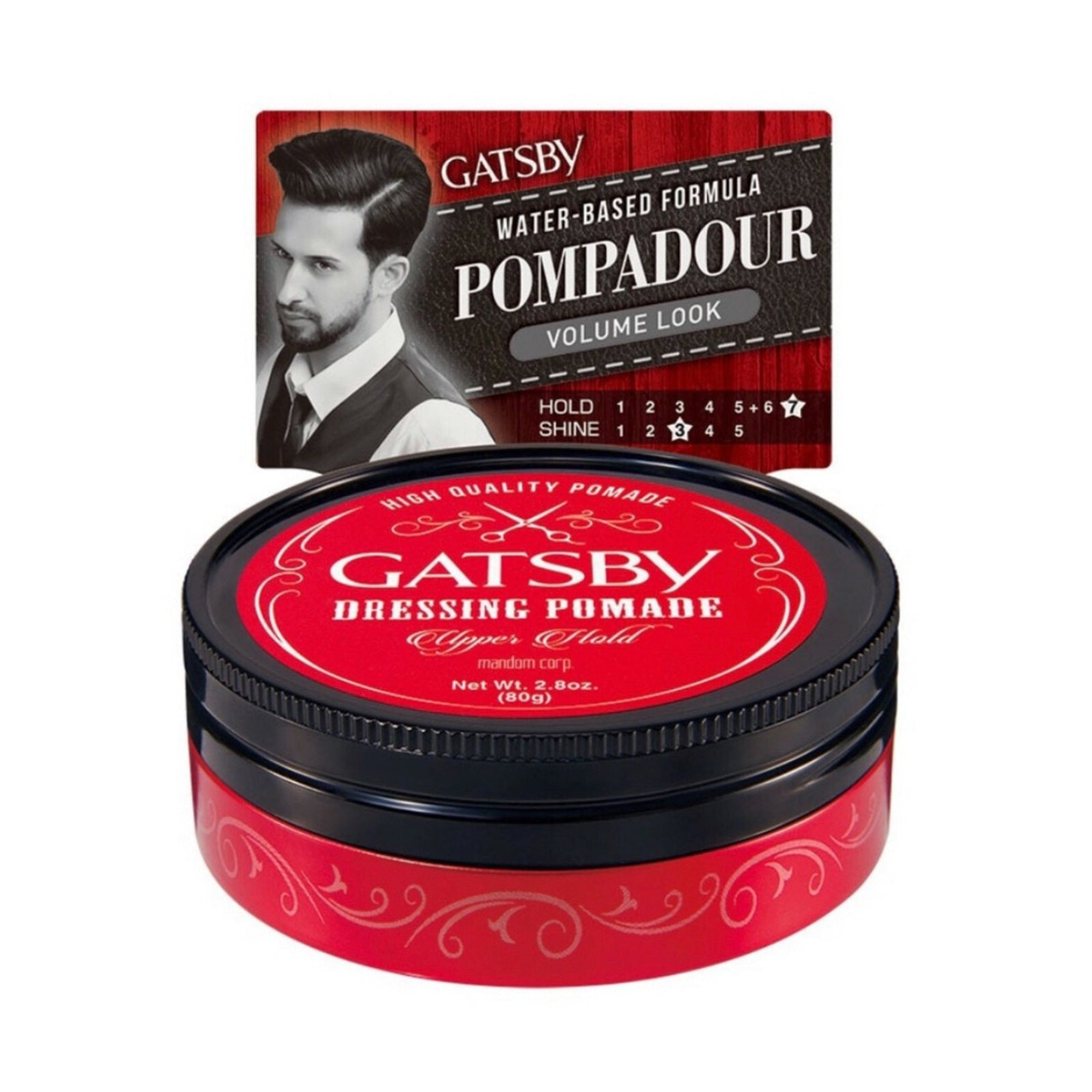 Gatsby Dressing Pomade Upper Hold 80g