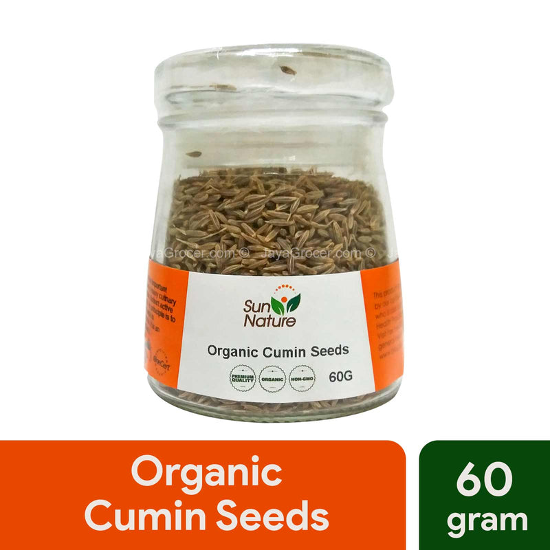 Sun Nature Organic Cumin Seeds 60g