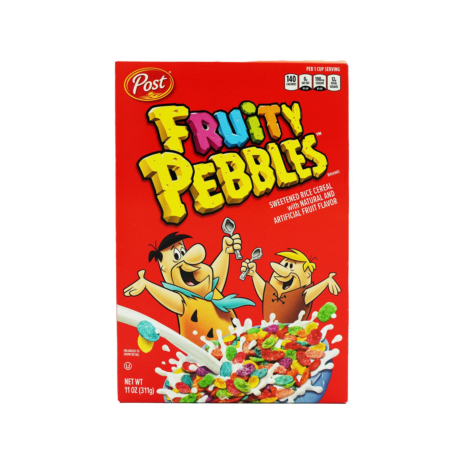 POST FRUITY PEBBLES 11OZ