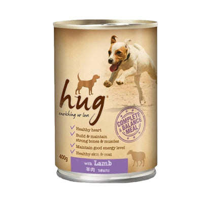 Hug Lamb Canned Dog Food 400g