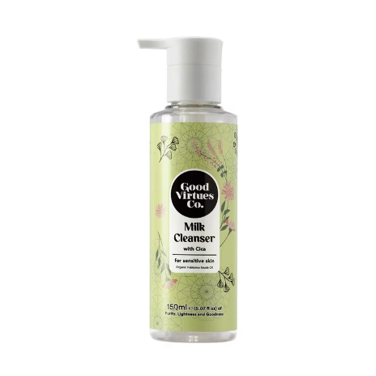 Good Virtues Co. Milk Cleanser with Cica for Sensitive Skin 150ml