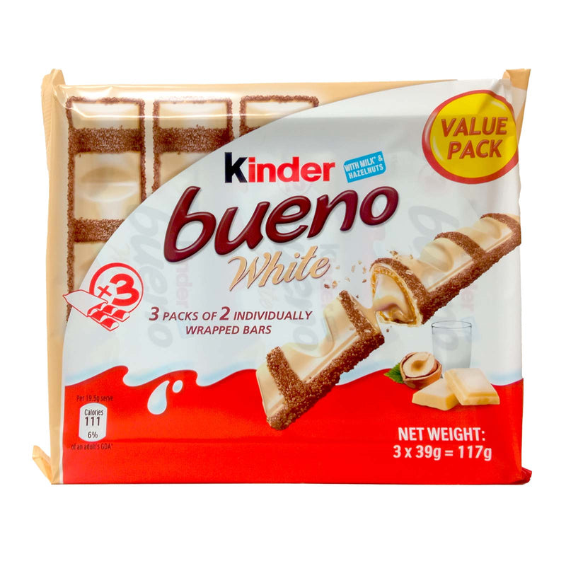 Kinder Bueno White T6 Flowpack 117g