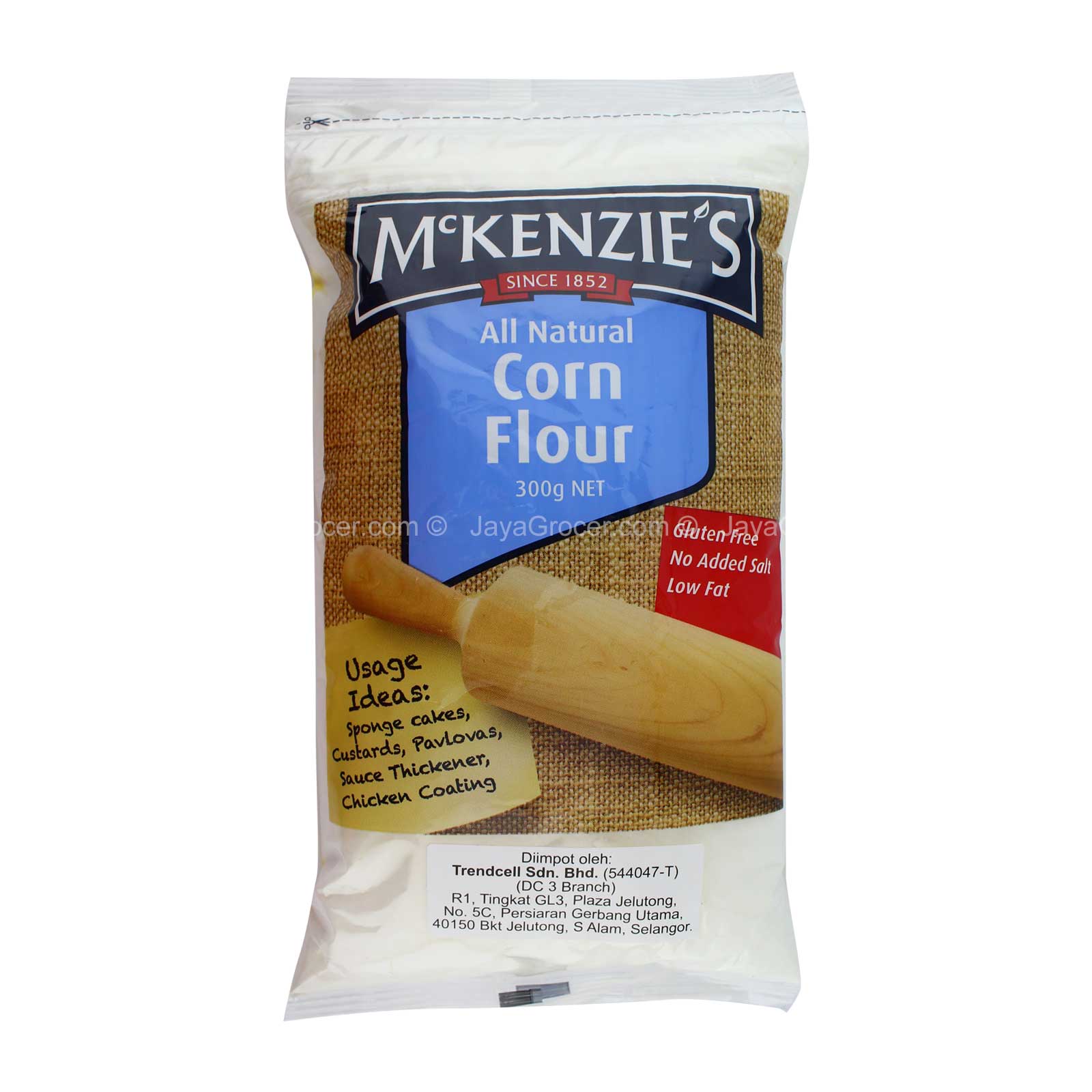Mckenzies All Natural Maize Cornflour 300g
