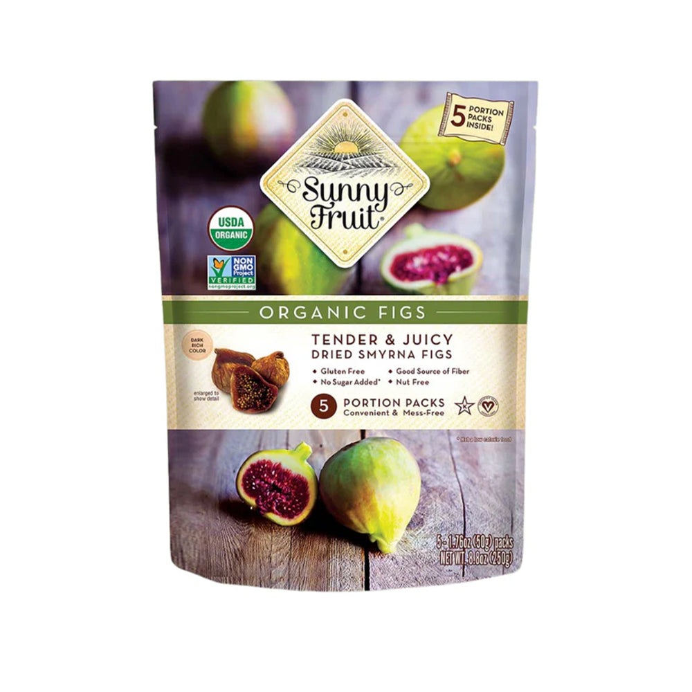 Sunny Fruit Organic Dried Figs 250g