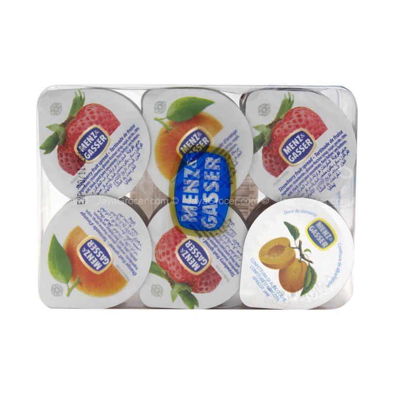 Menz & Gasser Mini Fruits Jam 14g x 12