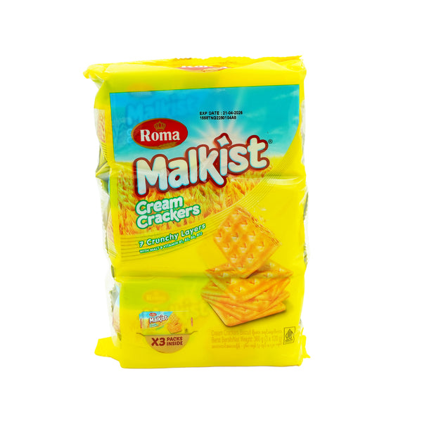 Roma Cream Crackers 120g x 3