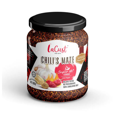La Cust Chilis Mate Super Hot 190g