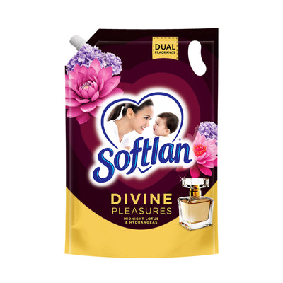 Softlan Divine Pleasure Midnight Lotus Fabric Softener Refill 1.3L