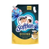 Softlan Divine Pleasures Aqua Lilies & Sweet Peonies Fabric Softener 1.3L