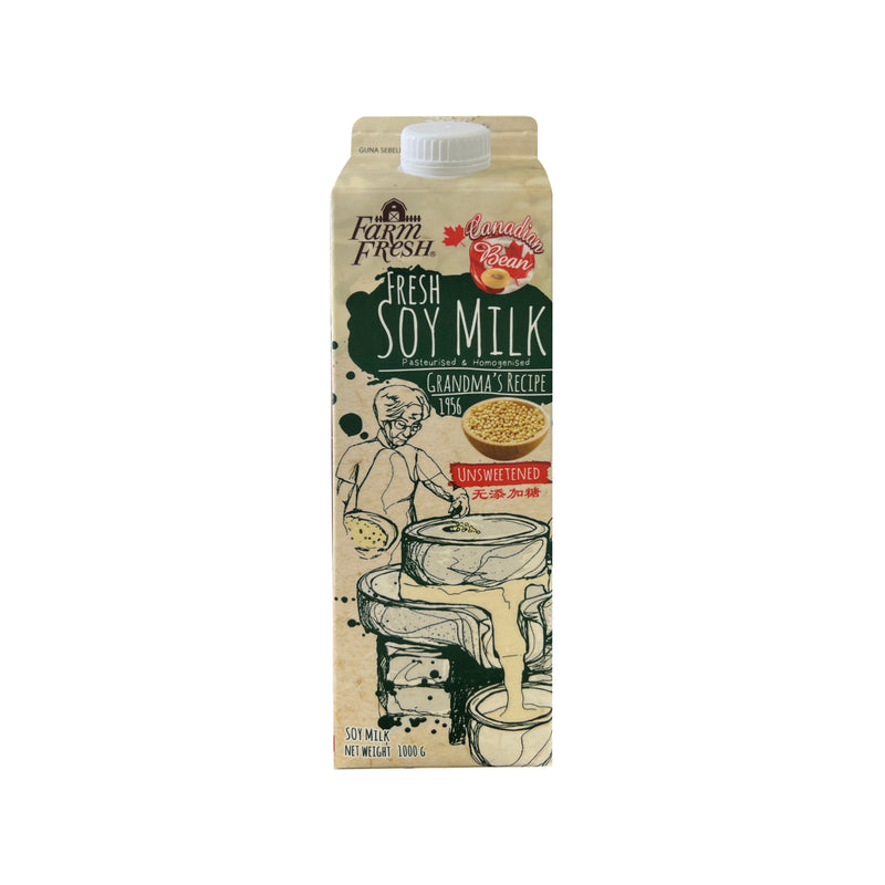 Farm Fresh Soy Milk Unsweetened 1L