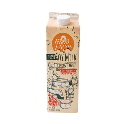 Farm Fresh Soy Milk Unsweetened 1L
