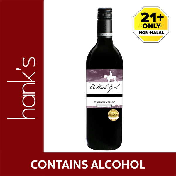 Outback Jack Cabernet Merlot Wine 750ml