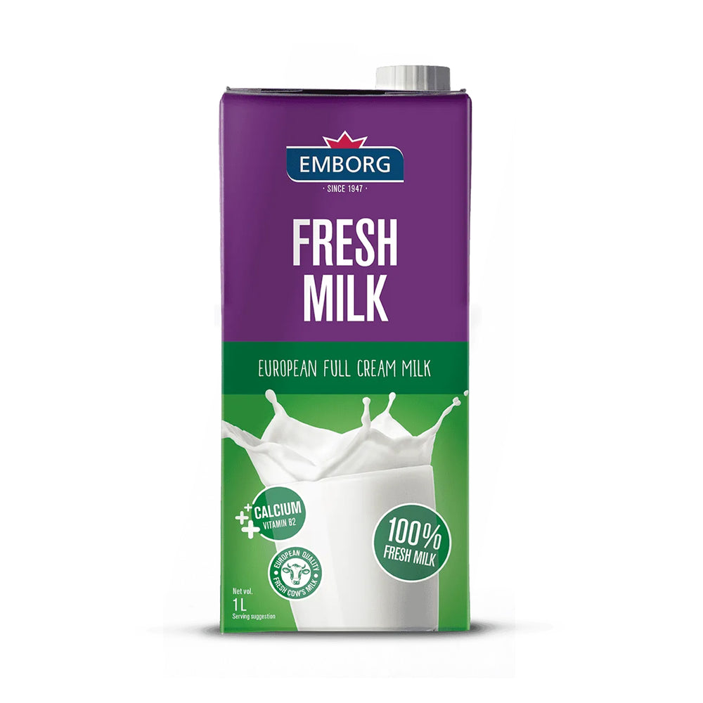Emborg UHT Milk Full Cream 1L