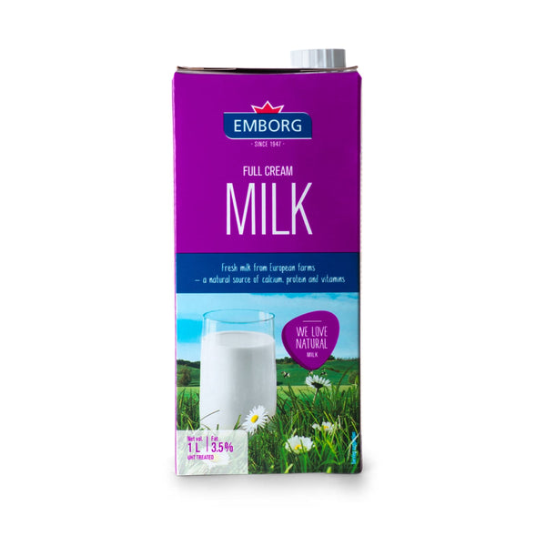 Emborg UHT Milk Full Cream 1L (highest price)