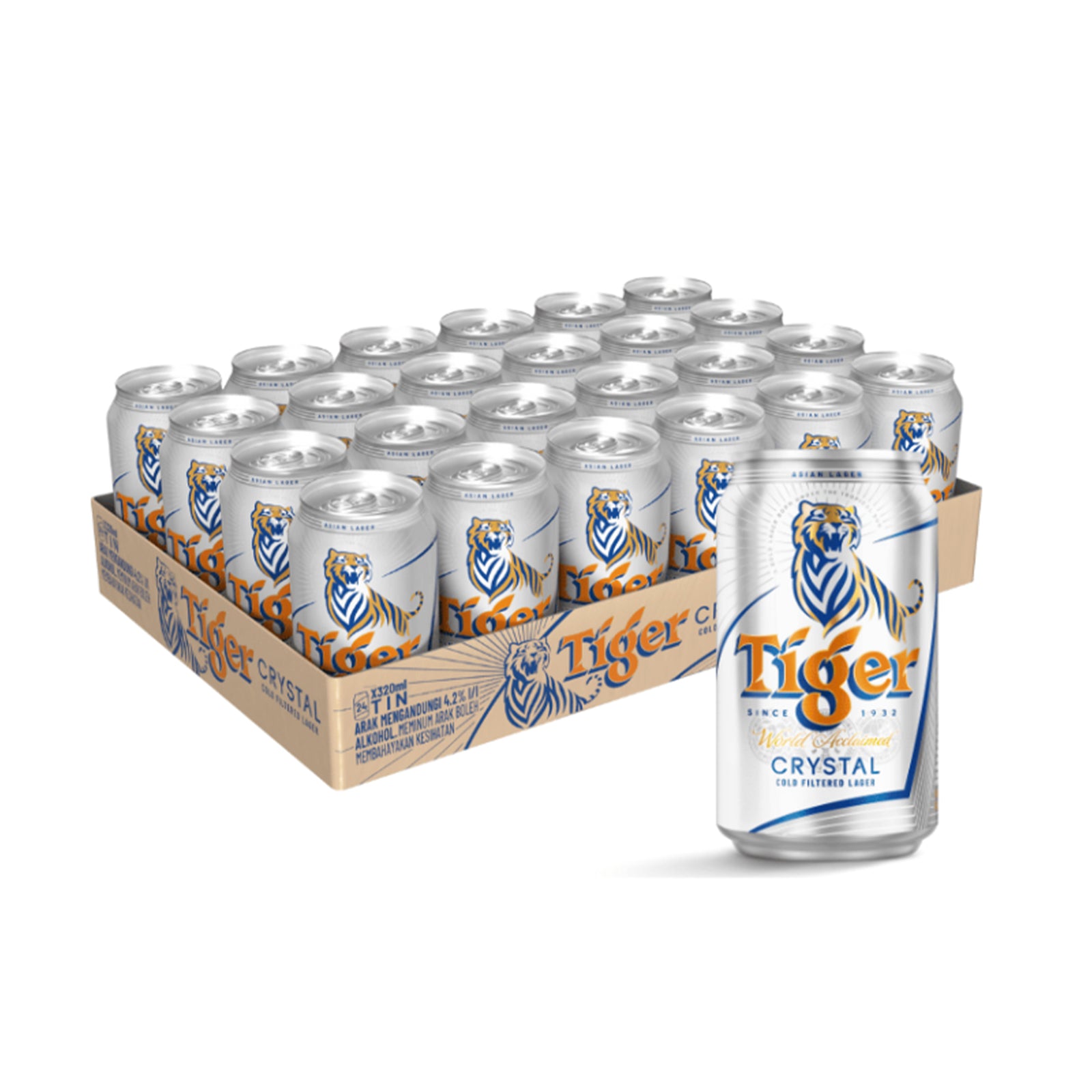 Tiger Crystal (can) 320ml