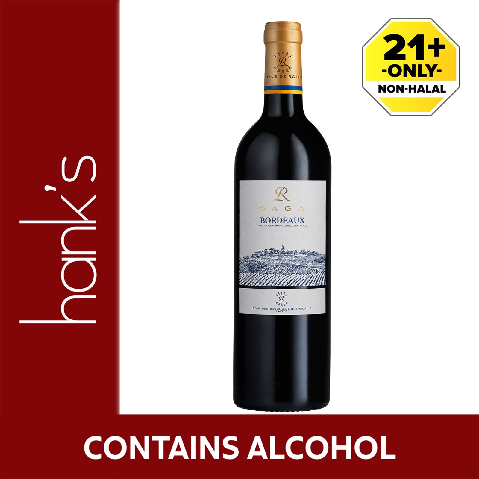 Saga Bordeaux Rouge 750ml