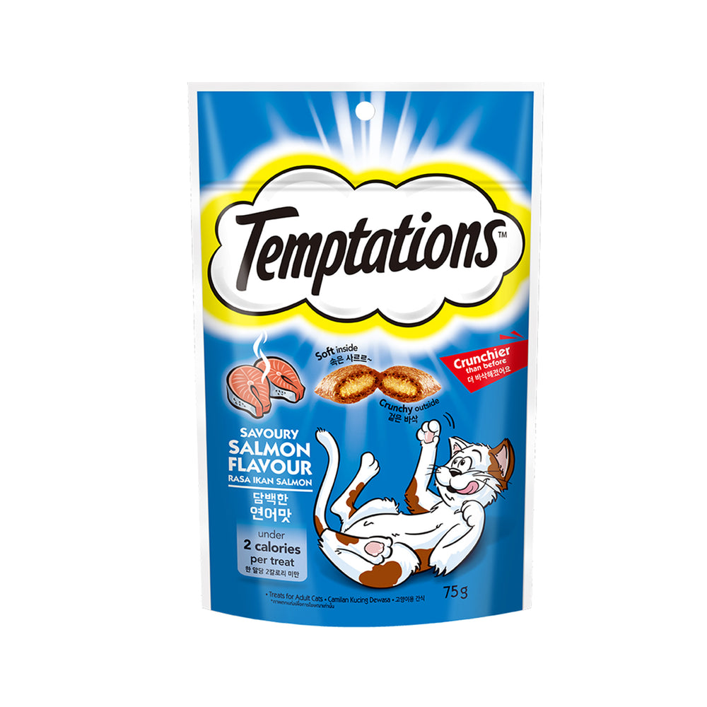 Temptations Savoury Salmon Flavour 75g