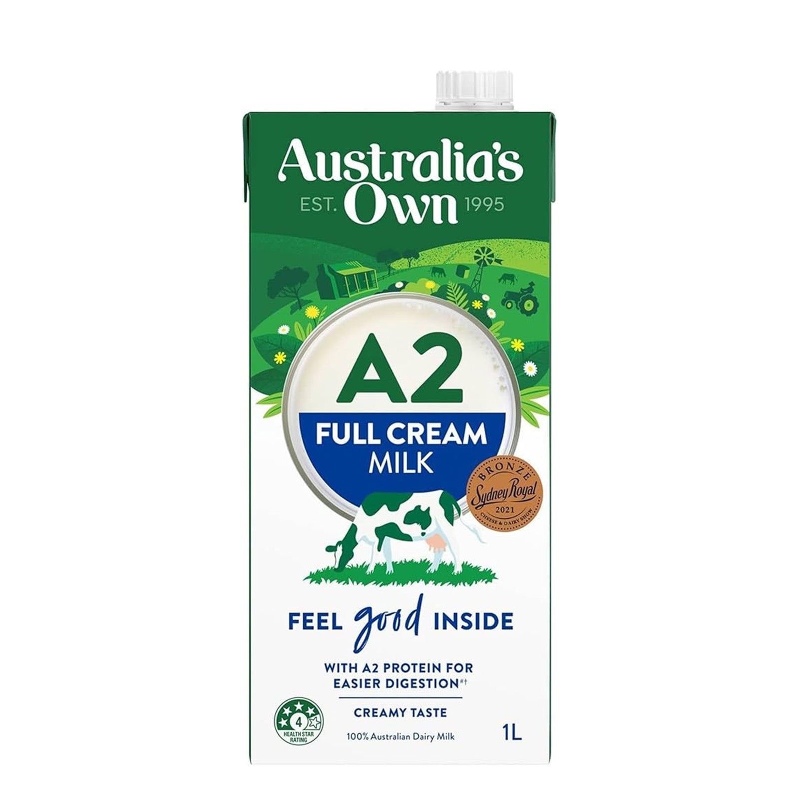 Australia's Own Full Cream Milk 1L
