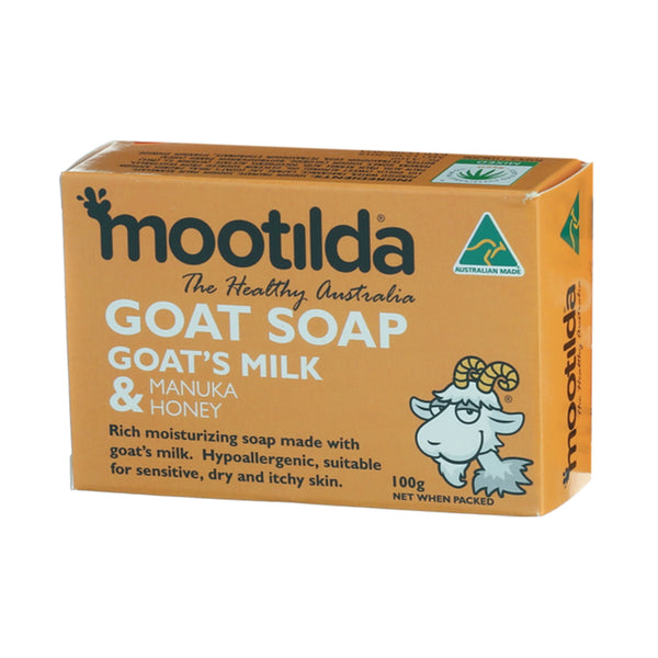 Mootilda Goat Soap with Goat's Milk & Manuka Honey 100g (highest price)