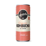 Remedy Organic Kombucha Peach Drink Can 250ml
