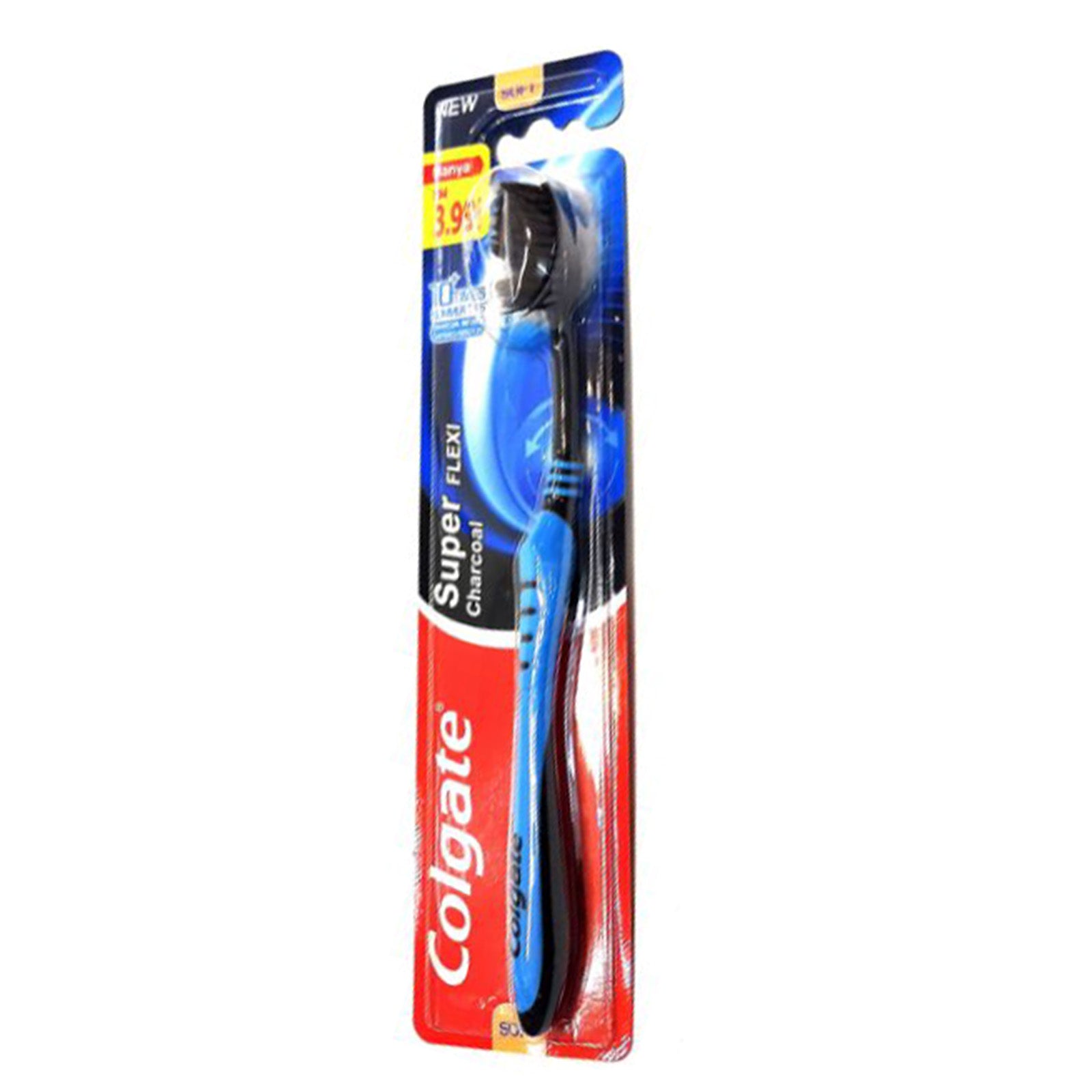 Colgate Super Flexi Charcoal Toothbrush 3pcs/pack