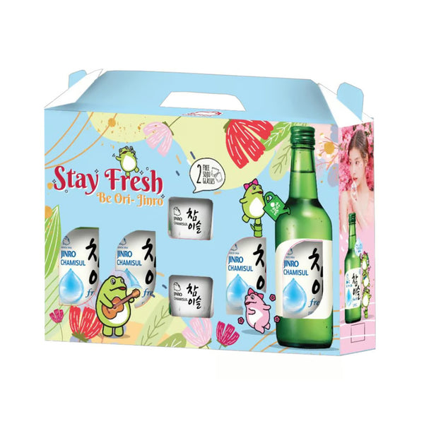 Jinro Grape Fruit Gift Pack 360ml x 4