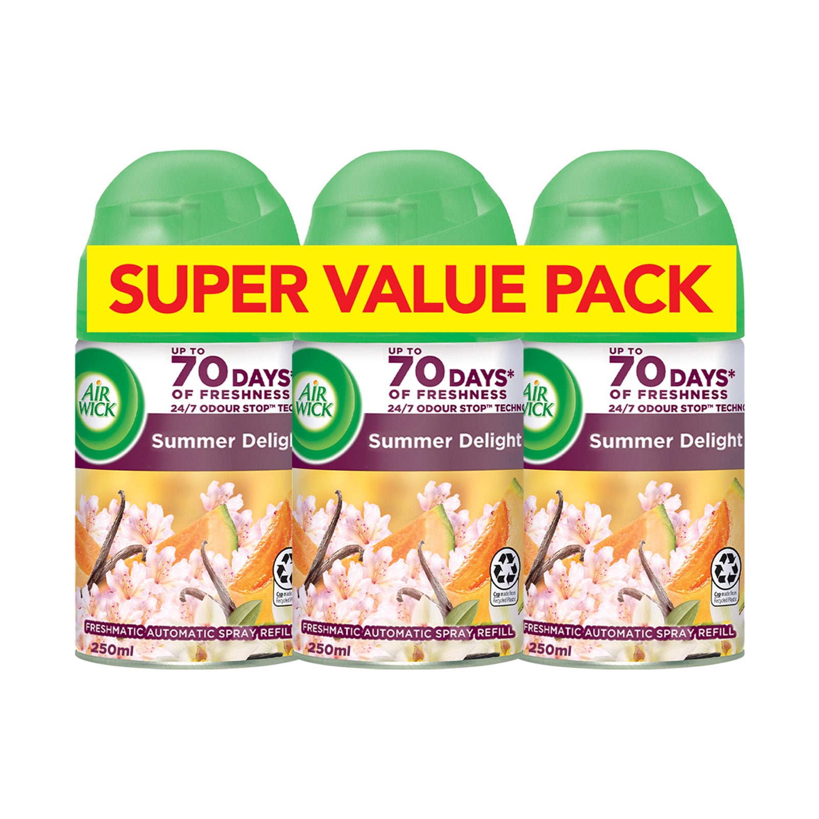 Air Wick Freshmatic Refills 2+1 Summer Delights 250ml