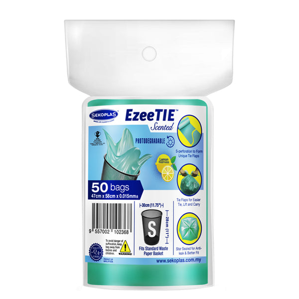 Sekoplas Ezeetie Scent Garbage Roll (Small) 47 x 54cm 50pcs/pack (highest price)