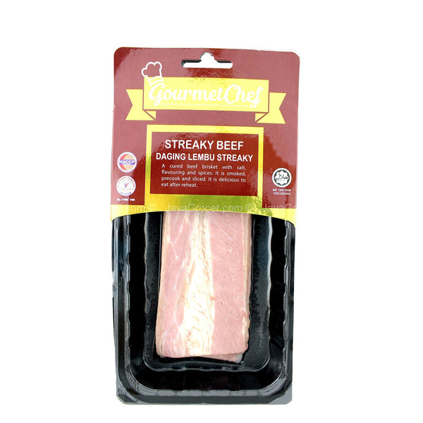 Gourmet Chef Streaky Beef 150g (highest price)