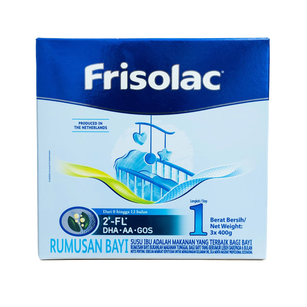 Frisolac Step 1 Formula Milk (Infant) 400g x 3