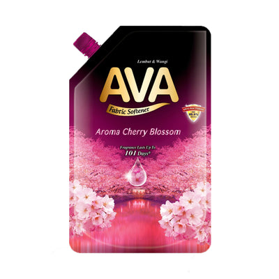 Ava Fabric Softener Aroma Cherry Blossom Refill 1.4L