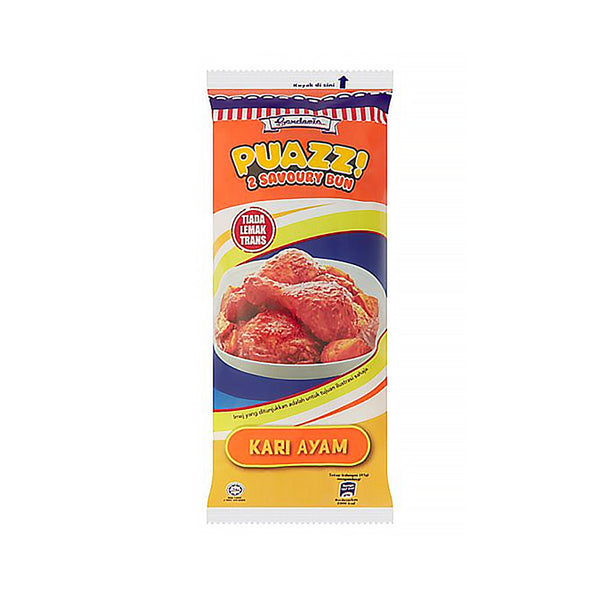 Gardenia Puazz Kari Ayam Bun (Chicken Curry) 90g