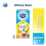 Dutch Lady UHT Milk Banana Flavour 200ml x 6