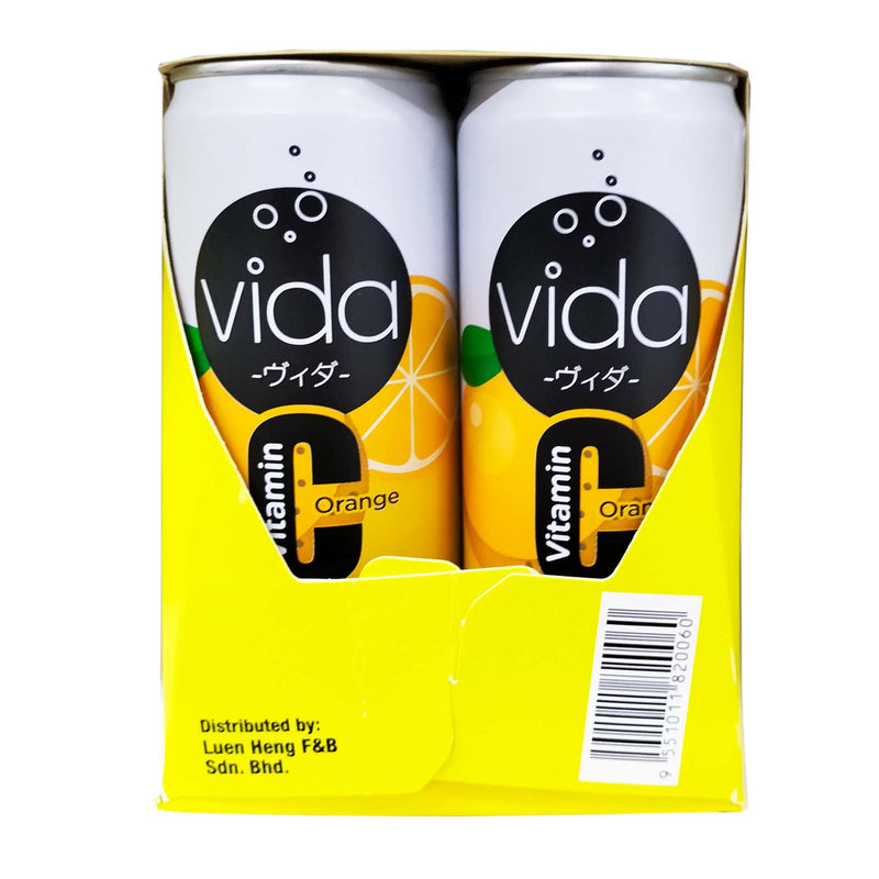 Vida C Orange Sparkling Flavoured Drink 325ml