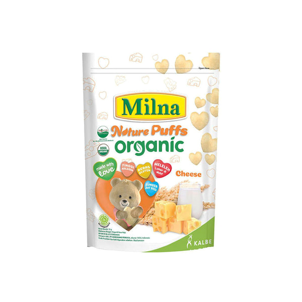 Milna Nature Organic Cheese Puff 15g (highest price)
