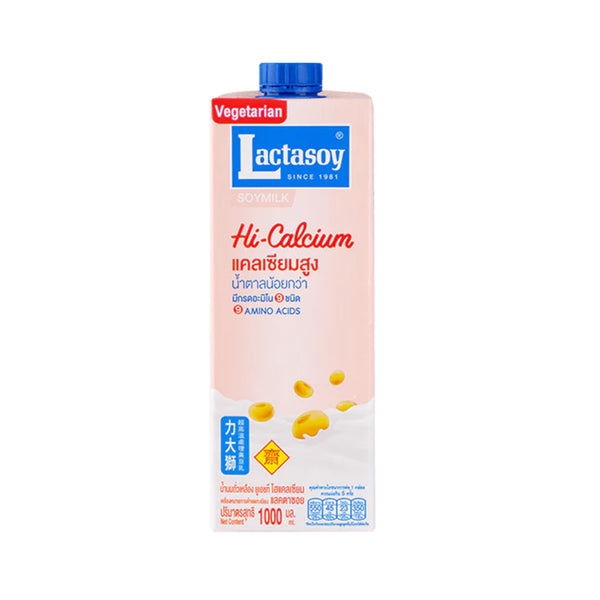 LACTASOY SOY MILK HI CALCIUM 1L