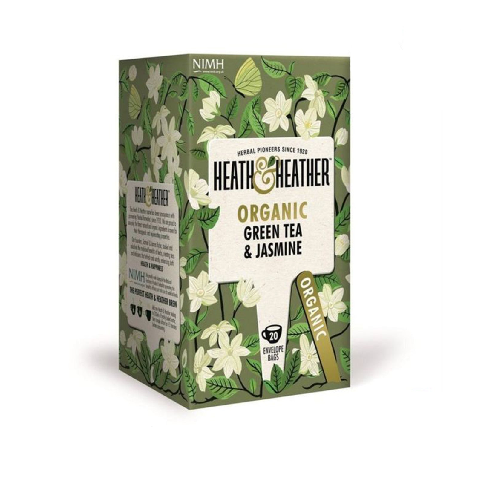 HEATH & HEATHER OG G TEA&JASMINE TEA 20S