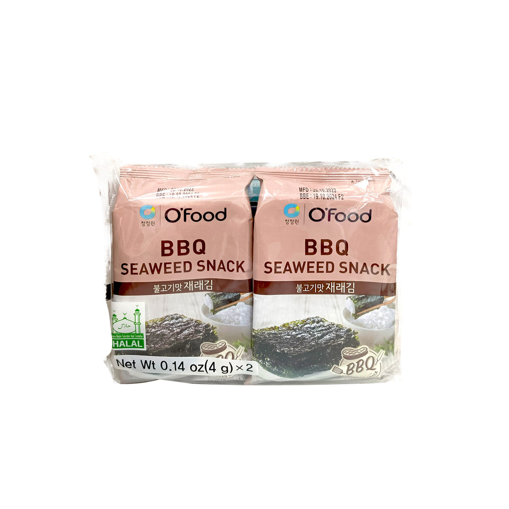 Daesang Roasted Seasoned Laver (BBQ) Halal 4g x 2