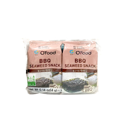 Daesang Roasted Seasoned Laver (BBQ) Halal 4g x 2