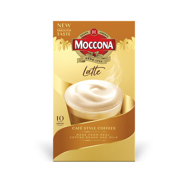 Moccona Specialty Latte Instant 3 in 1 Coffee 16g x 10