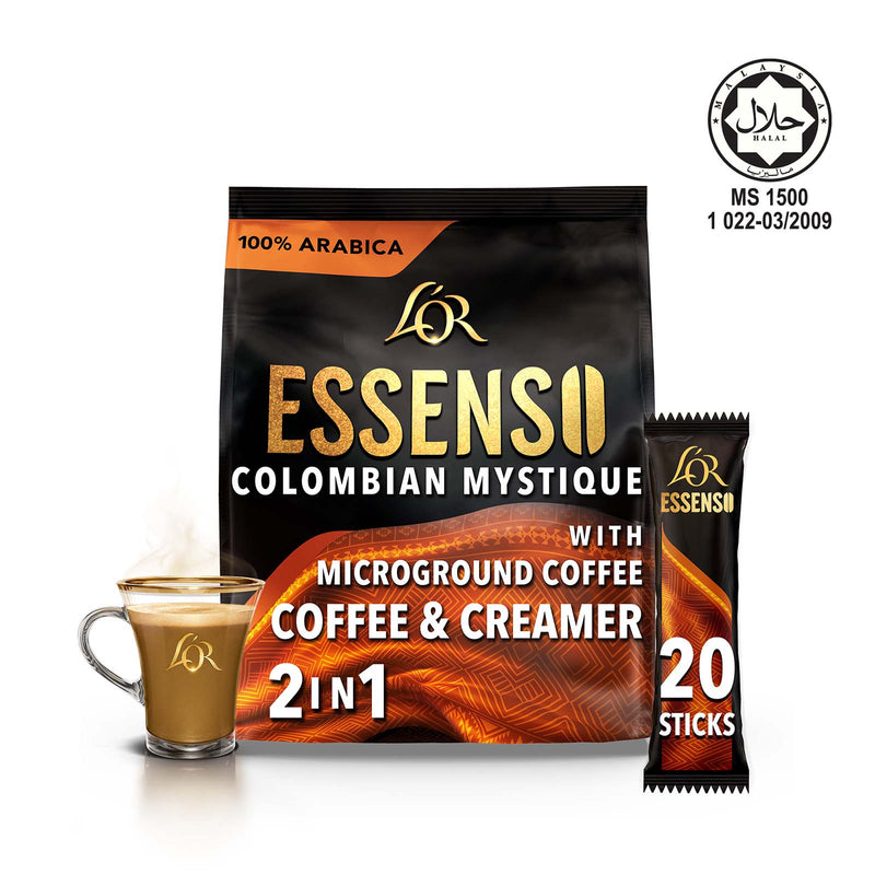 Lor Essenso Microground 2 in 1 Colombian Mystique Coffee 16g x 20