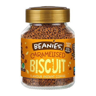 Beanies Instant Coffee Caramelised Biscuit 50g