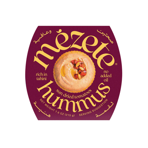 Mezete Gourmet Hummus Sundried Tomatoes Dips 215g