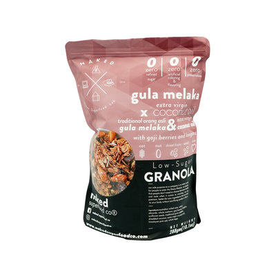 Naked Superfood Low Sugar Granola Gula Melaka 288g