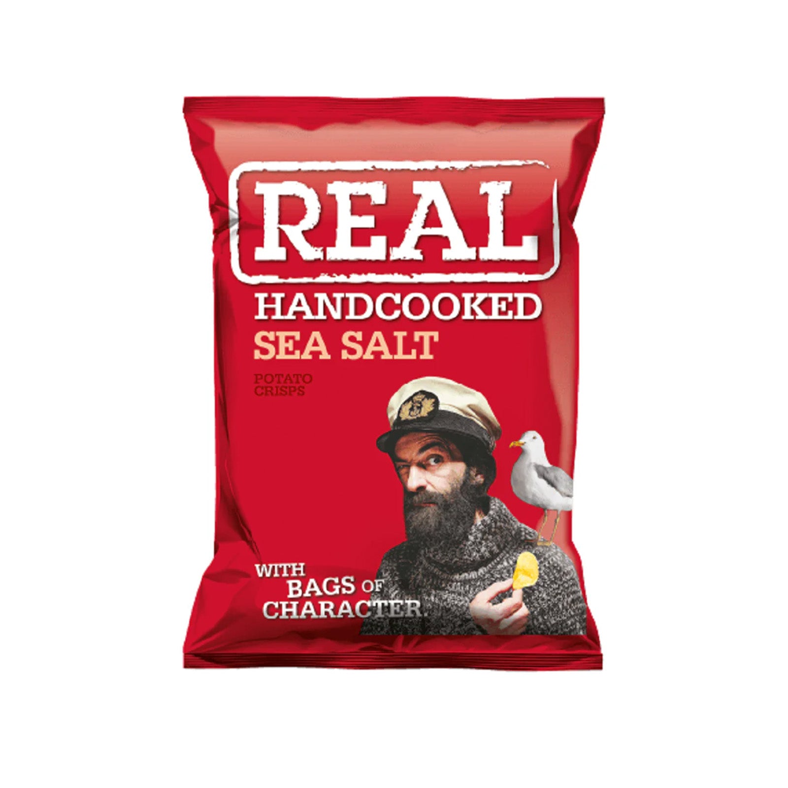 Real Handcooked Sea Salt Potato Crisps 150g