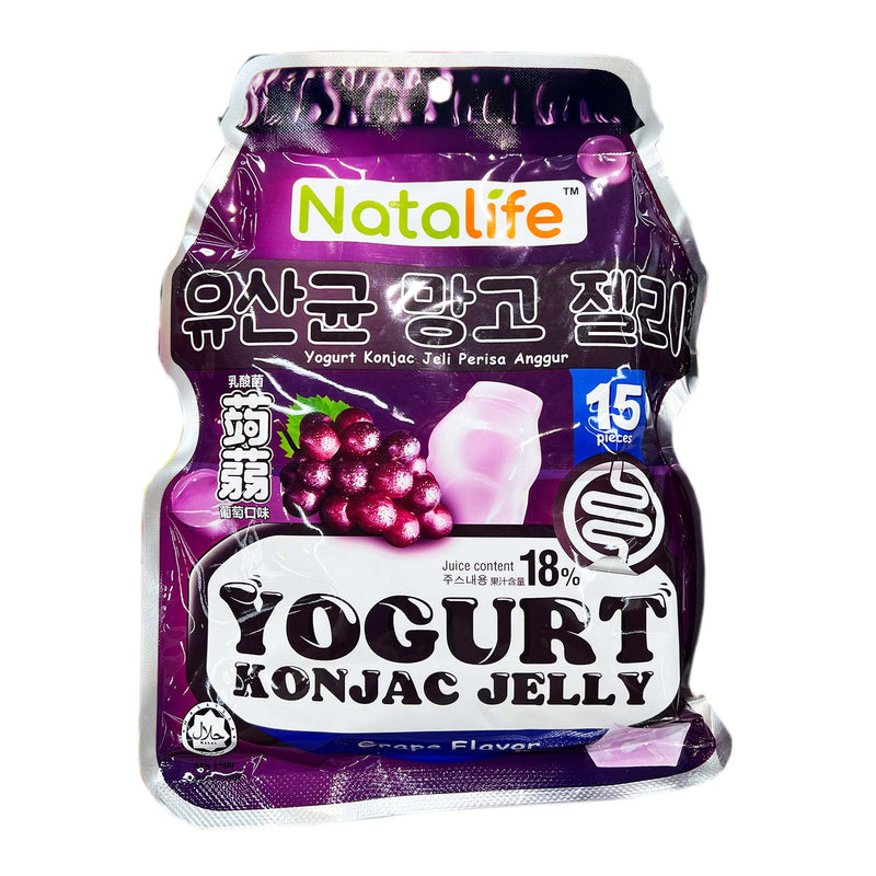 Natalife Yogurt Konjac Jelly Grape Flavour 300g